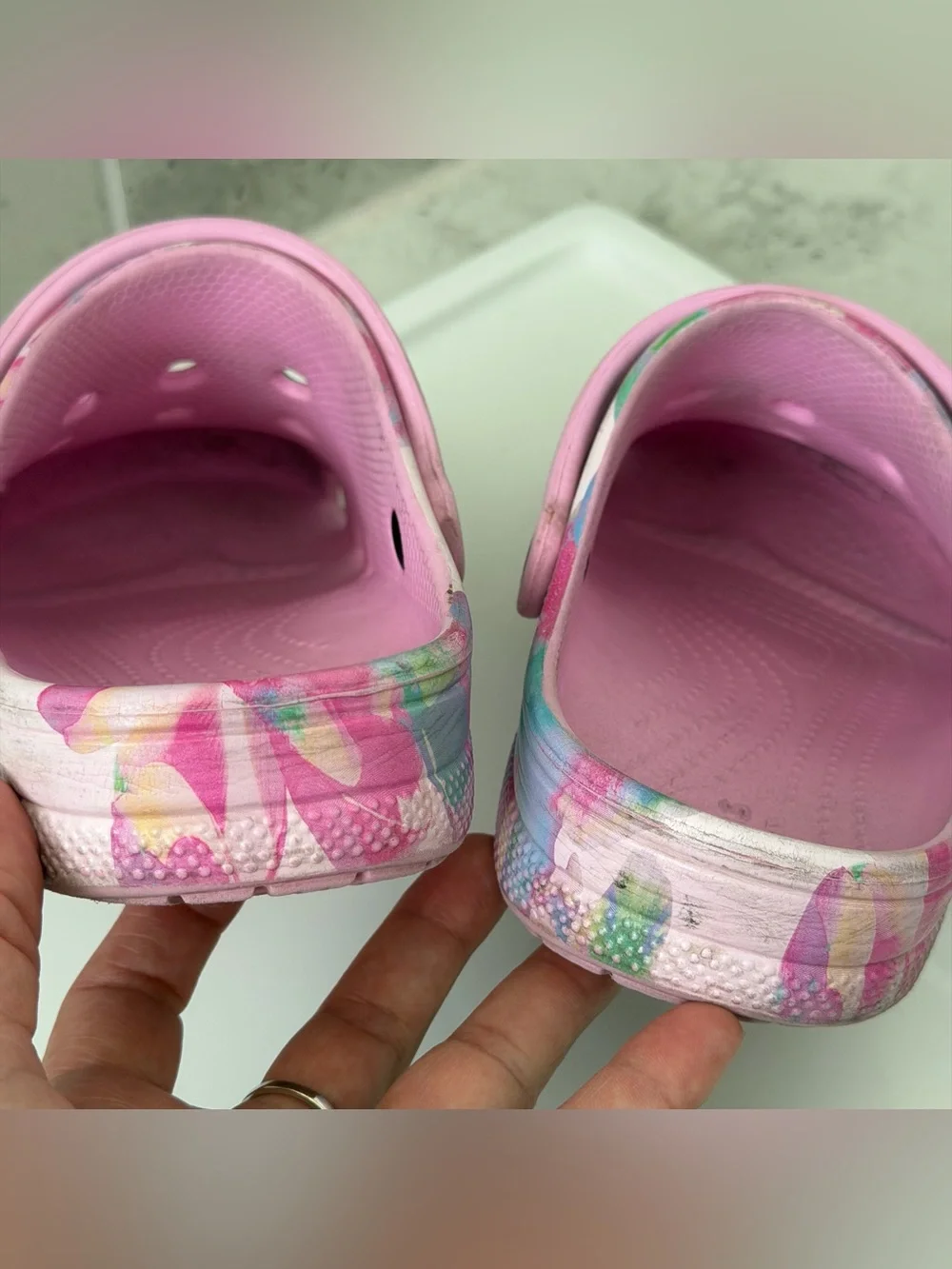 CROCS kids pink